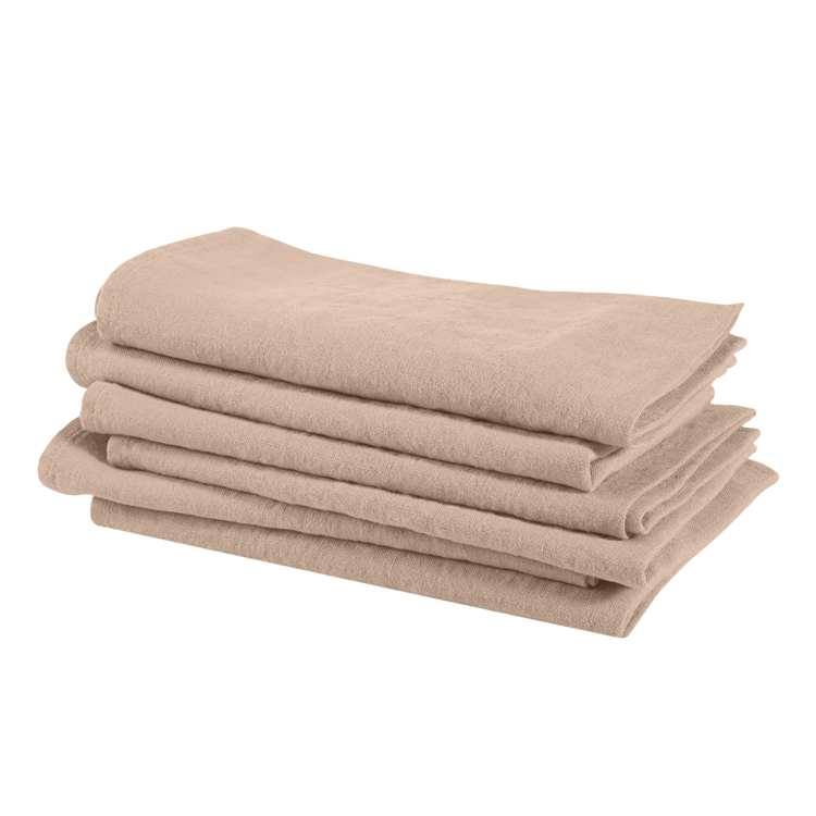 Linge Particulier Servet linnen - sand