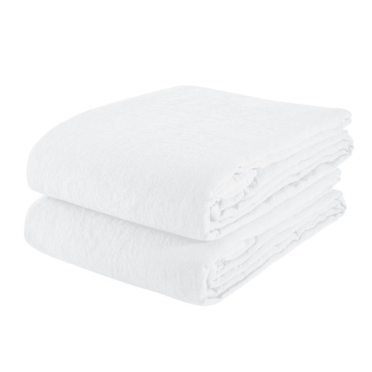 Linge Particulier Tafelkleed linnen - optic white