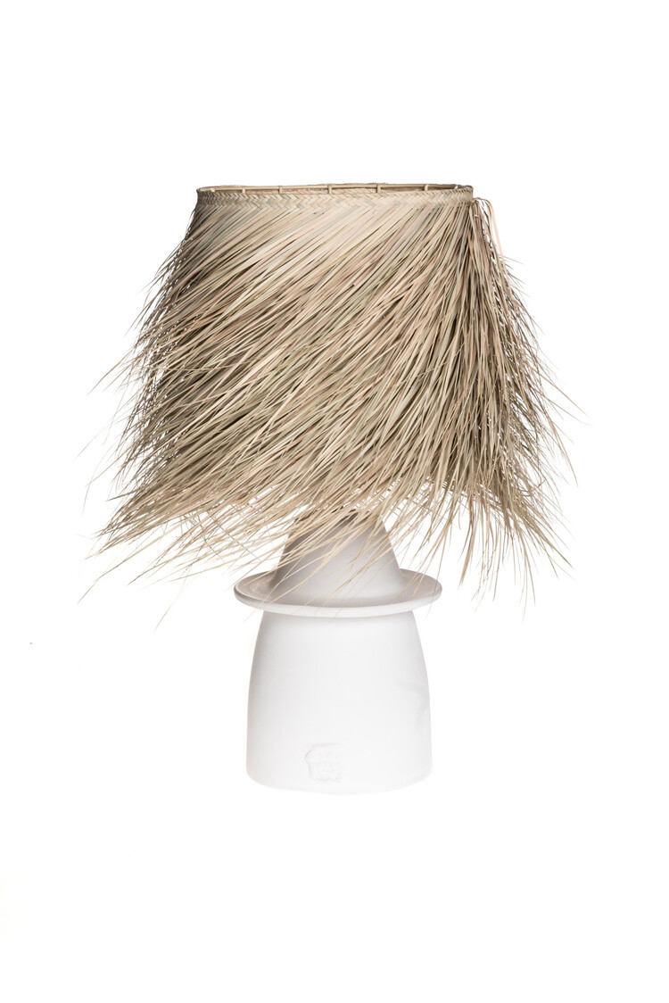 Rock The Kasbah White tablelamp N°1 small - palm
