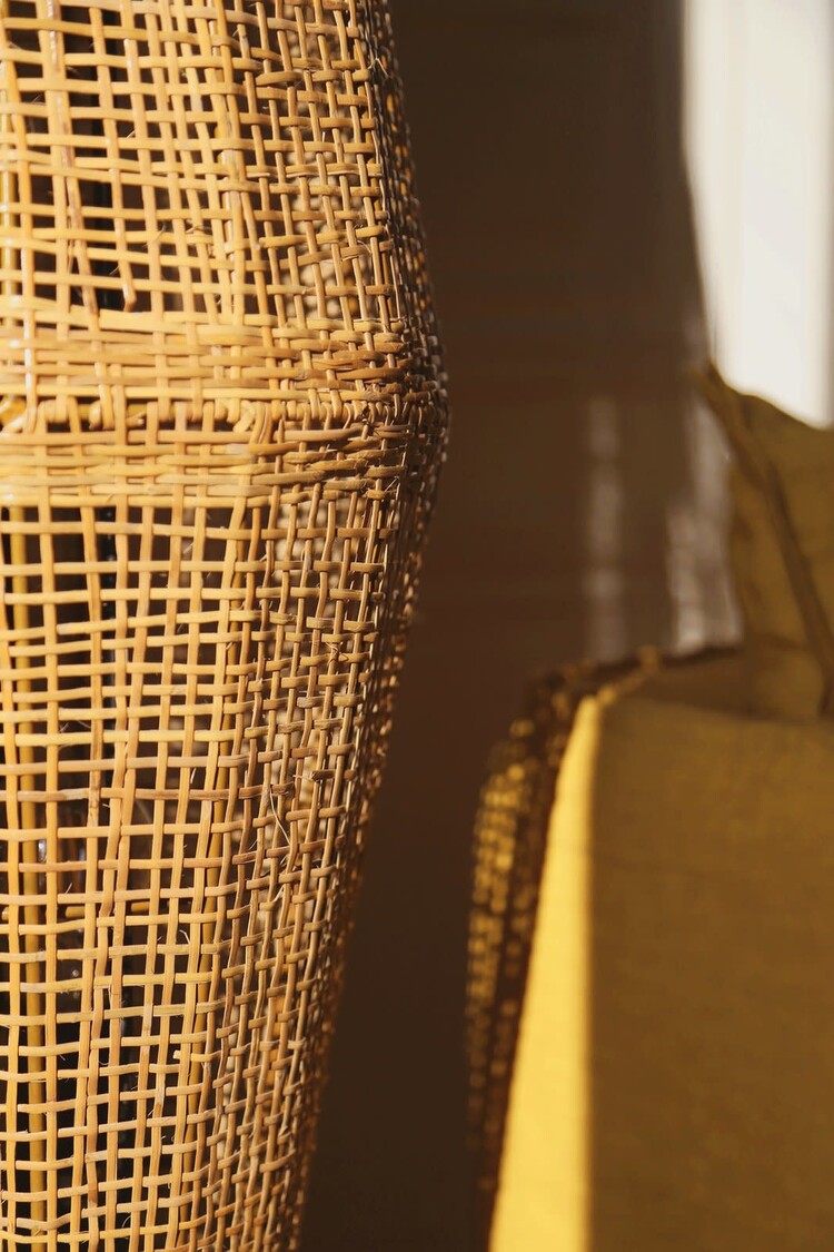 Caravane Vloerlamp 'Naasha', rotan - naturel