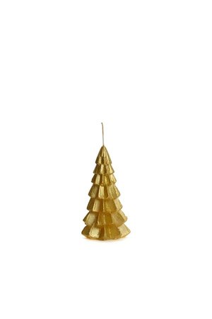 Kaars kerstboom XS - goud