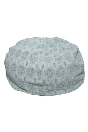 Maison de Vacances Pouf bulle, jacquard stone washed kilim - aqua