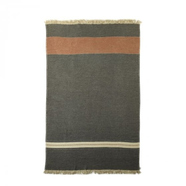 Libeco Luc plaid - stripe