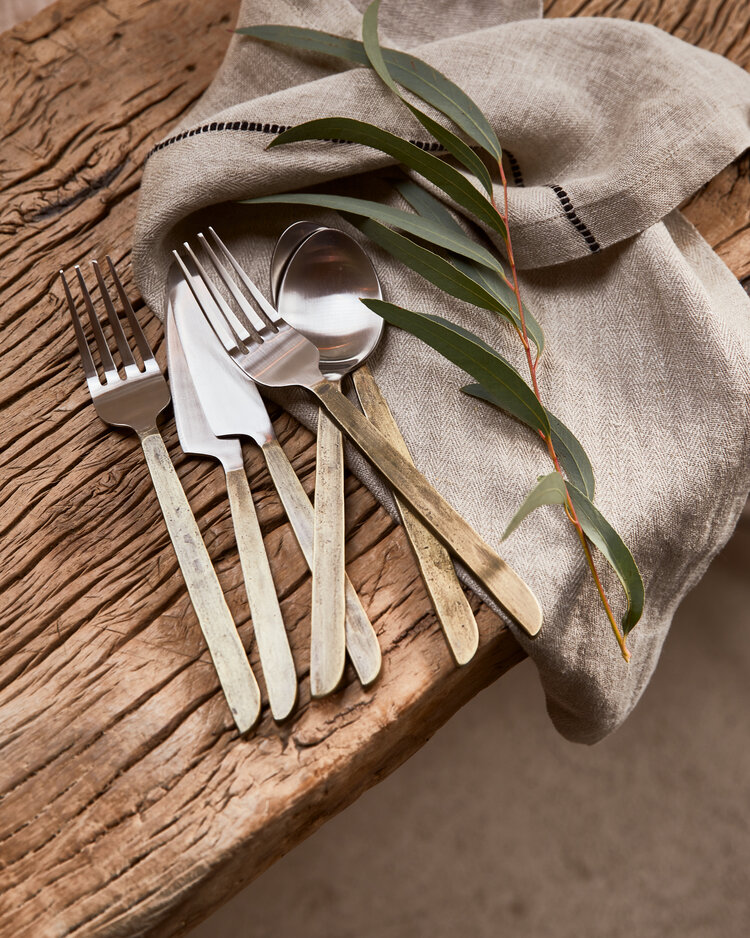 Caravane Fork Aurea - gold/silver