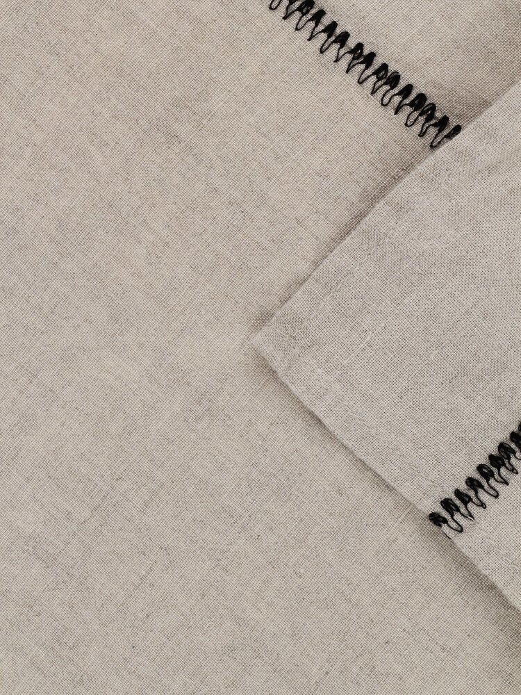 Caravane Tablecloth  Noé, washed linen - naturel