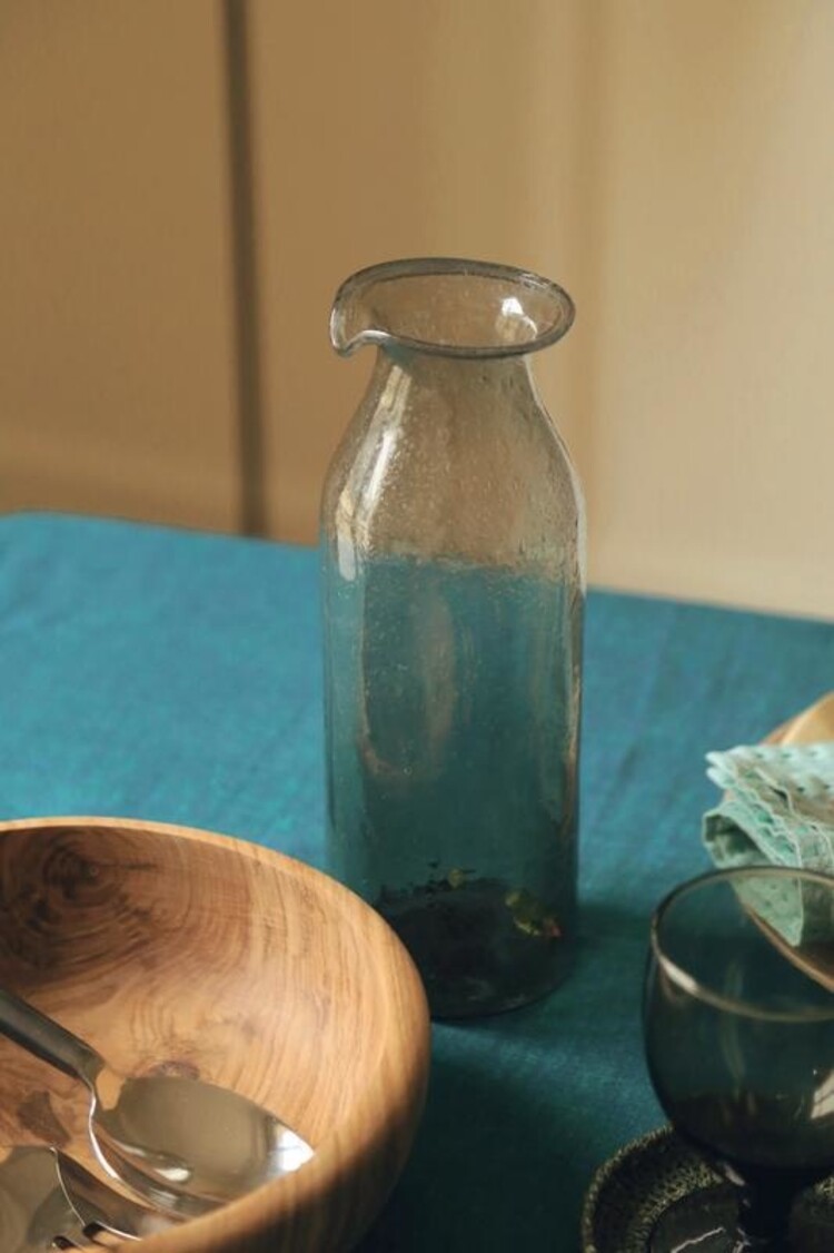 Caravane Bubble recycled carafe Hera - ecume