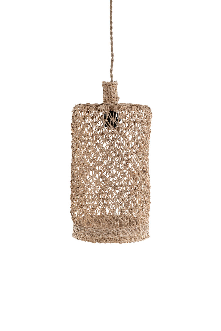Caravane Balbi hanglamp bananenvezel 'flasque' - natural