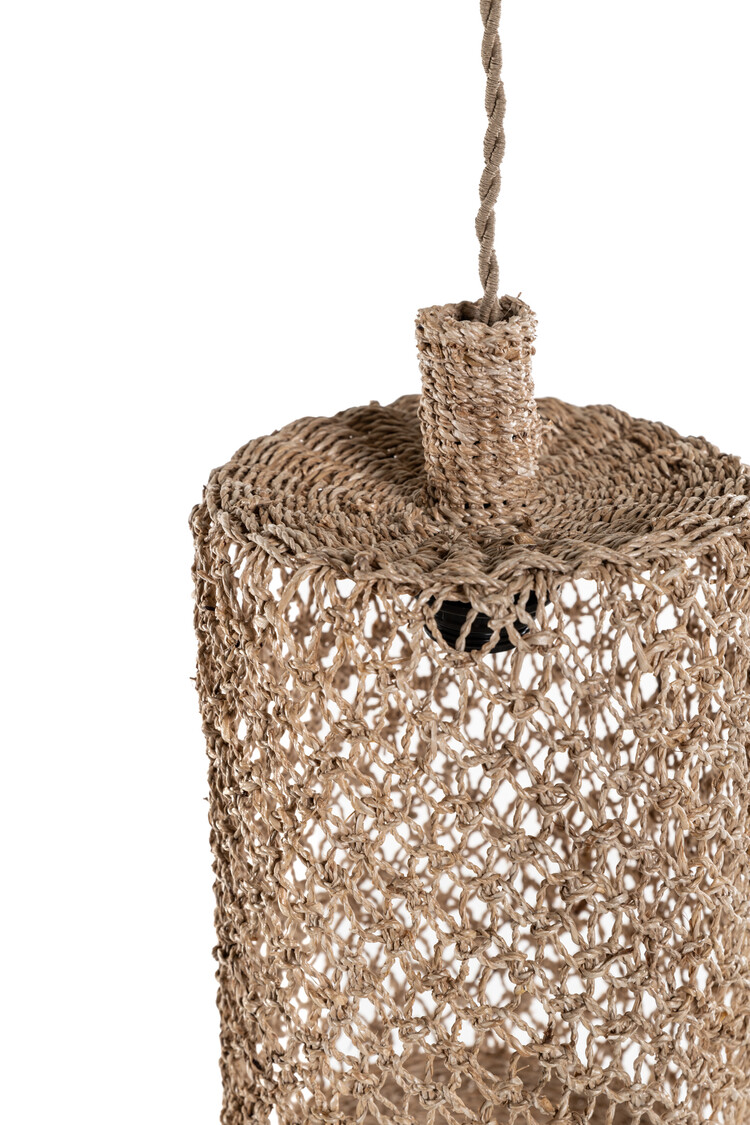 Caravane Balbi hanglamp bananenvezel 'flasque' - natural