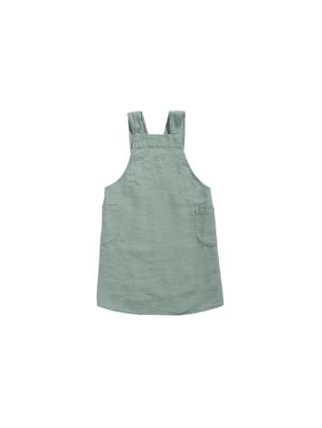 Linge Particulier Japanese apron linen - adult sage
