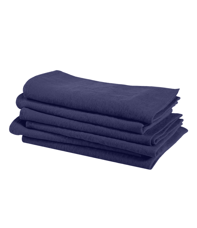 Napkin linen - midnight blue