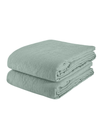 Linge Particulier Tafelkleed linnen - sage