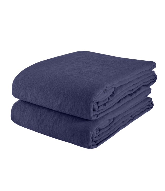 Tablecloth linen - midnight blue