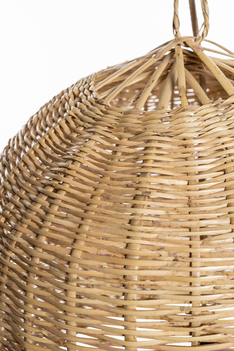 Couleur Locale Bamboo hanging lamp 'tulip'