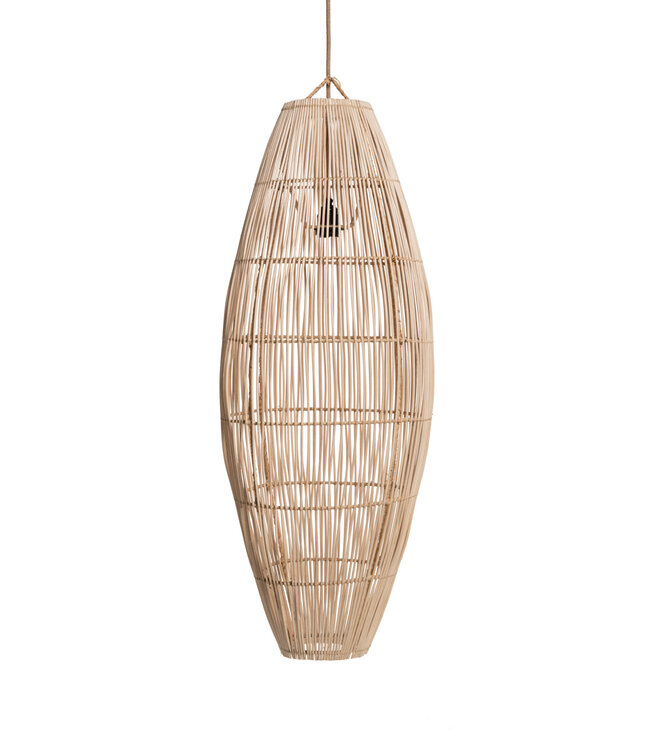 Couleur Locale Rotan hanglamp ellips