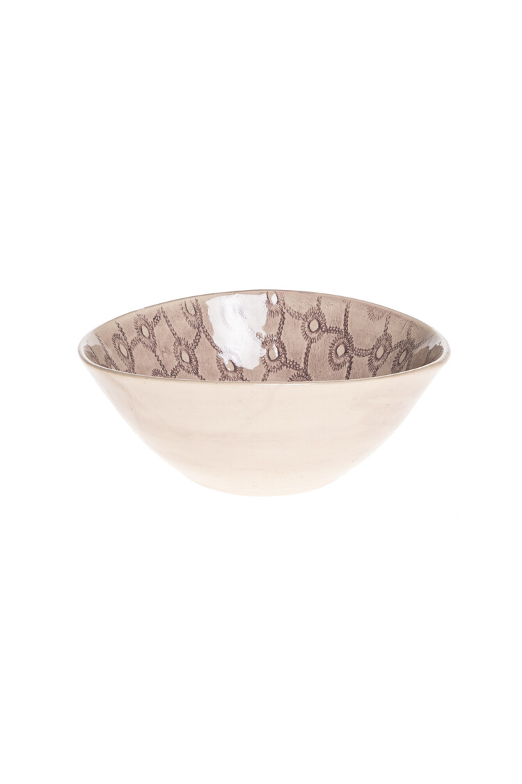 Wonki Ware Soup bowl - pattern