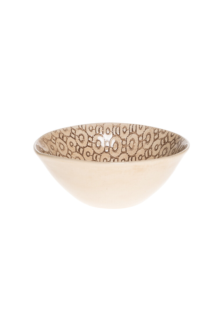 Wonki Ware Soup bowl - pattern