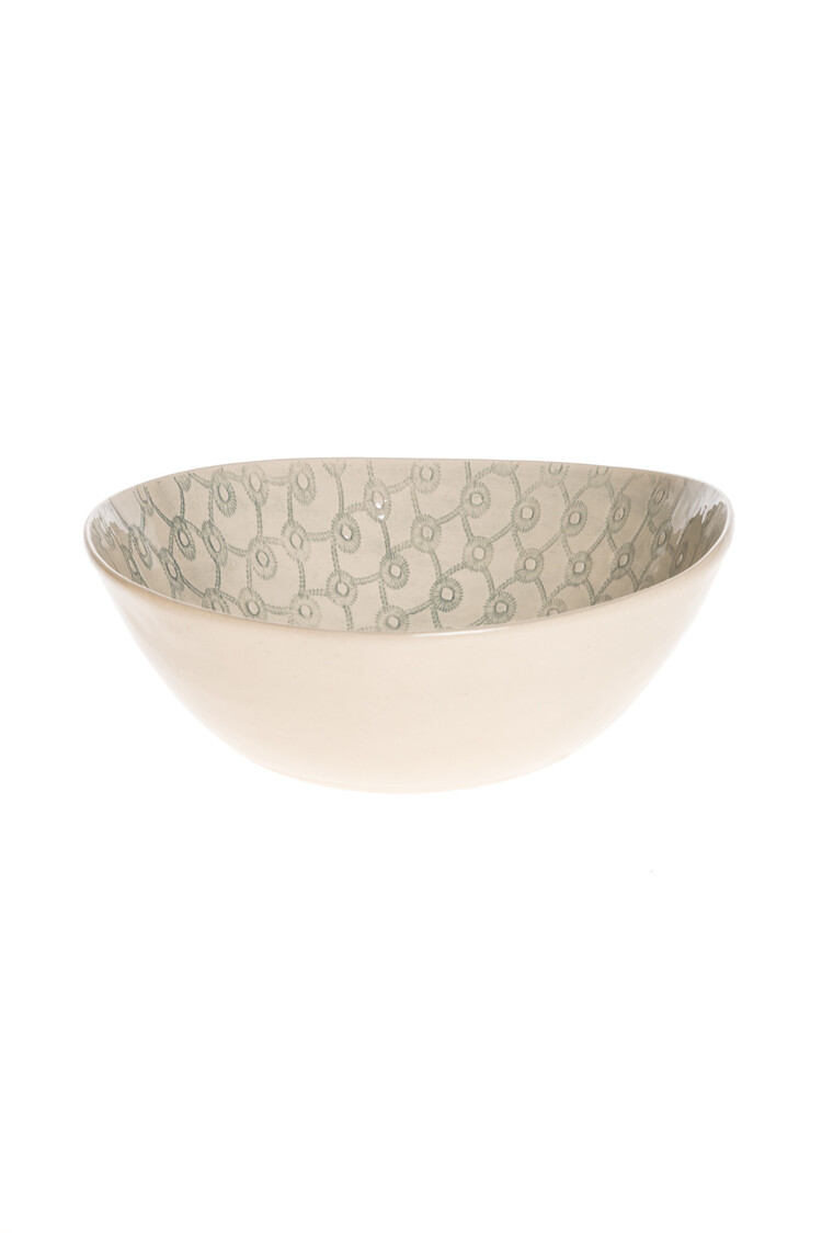Wonki Ware Salad bowl S - pattern