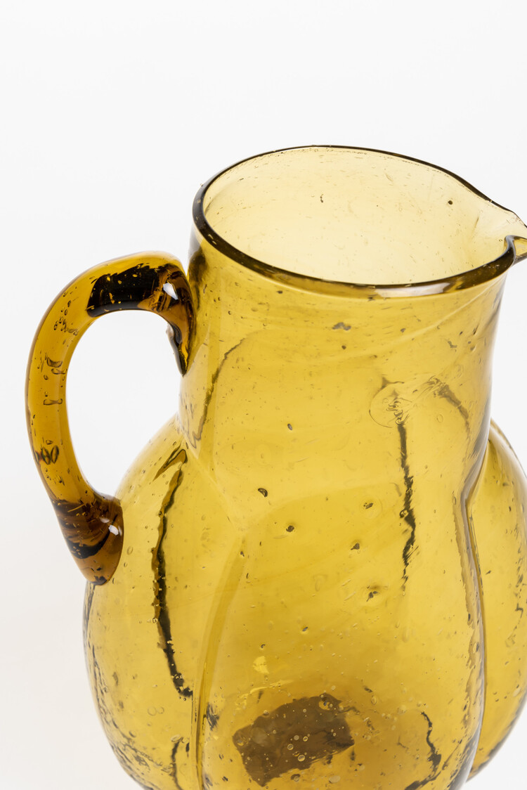 Karaf Art Deco - amber