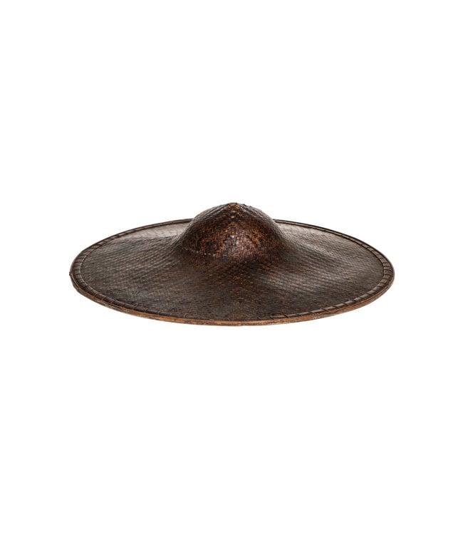 Amerika Janice boom Antique Chinese farmer's hat #2, Shanxi, °1920 • Couleur Locale