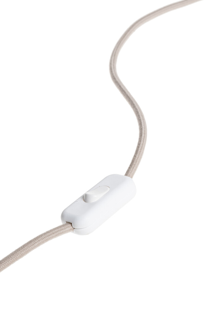 Chérie Chérie Tafellamp katoenen voile tartalane - wit