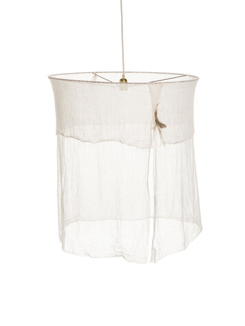 Chérie Chérie Suspension soft cotton with linen pompom