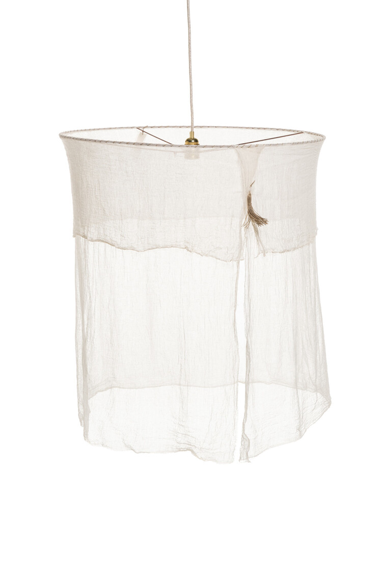 Chérie Chérie Suspension soft cotton with linen pompom