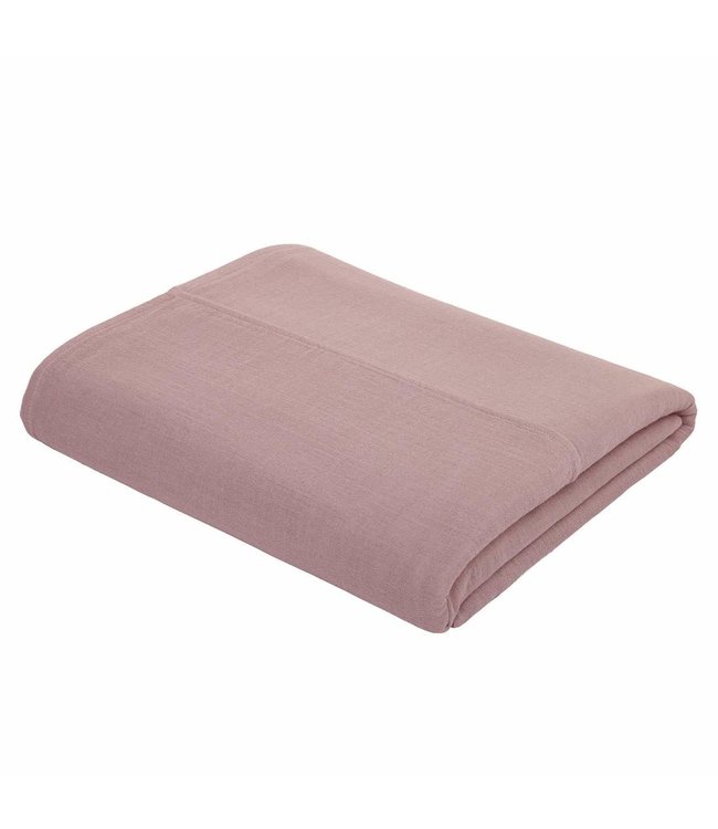 Numero 74 Top flat bed sheet plain - dusty pink