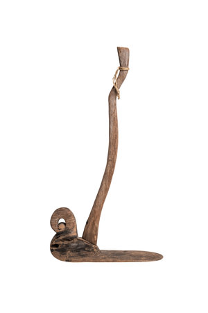 Authentiek houten hark - Indië