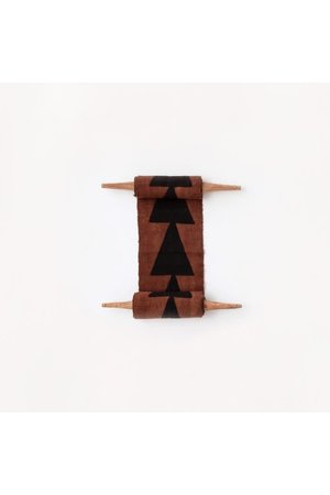 AAAA Bogolan totem - intention - brown/black