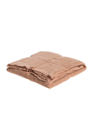 Tell Me More Margaux blanket - almond