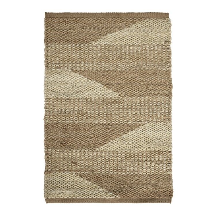 Tine K Home Jute carpet, two-colored pattern - natural, different sizes