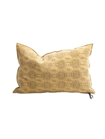 Maison de Vacances Kussen vice versa,  jacquard stone washed kilim - paille