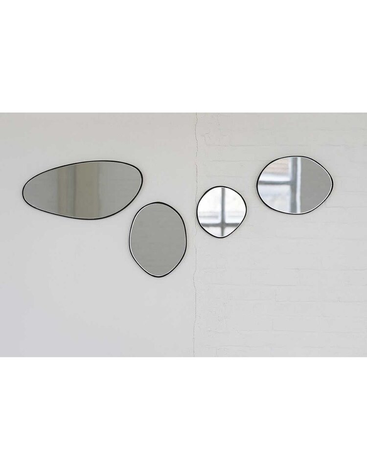Serax Mirror A - black