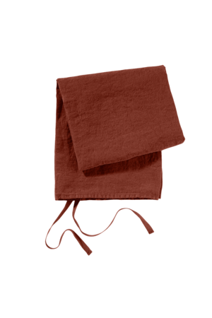 Linen Tea Towels, Burnt Orange