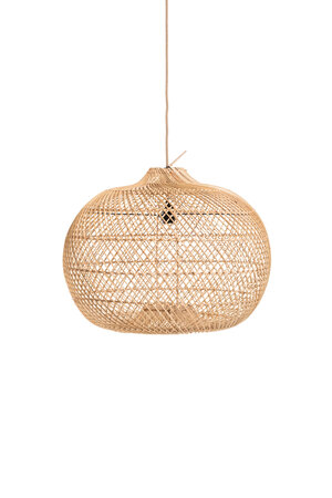 Rattan lamp apple