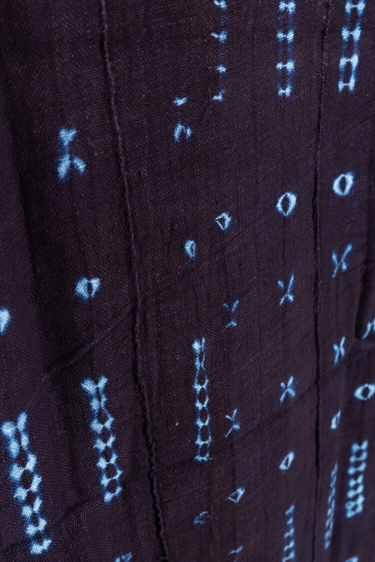 Indigo bogolan doek #16