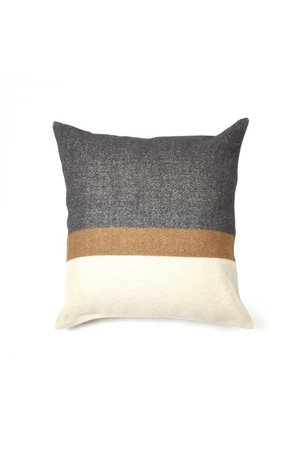 Libeco Nash deco cushion - stripe - 63x63cm