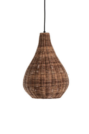 Rotan hanglamp 'ajuin'