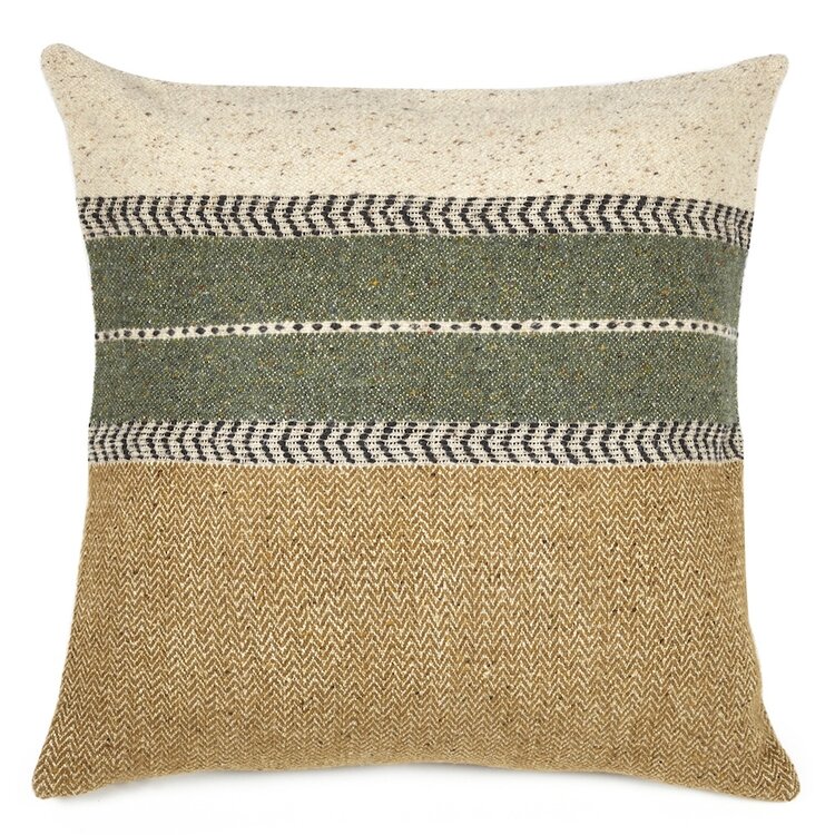 Libeco Montana deco cushion - gold - 63x63cm