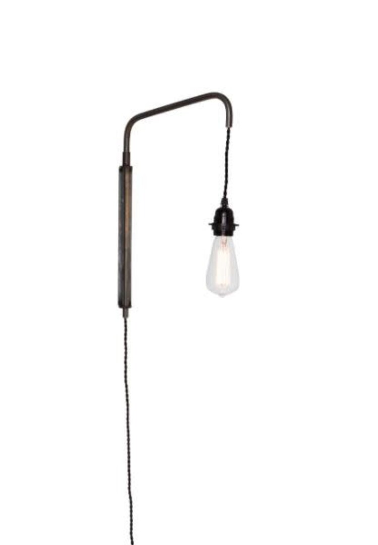 Caravane Wandlamp staal 'Swing'