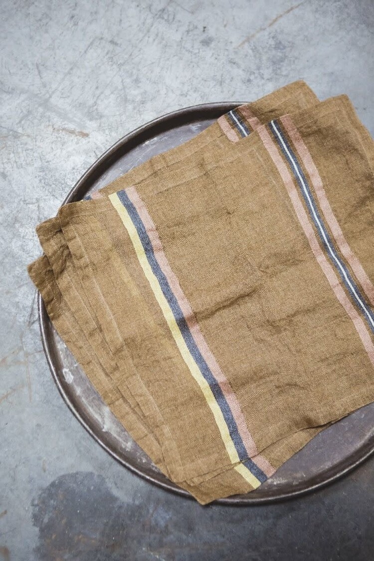 Libeco Virginia napkin - stripe