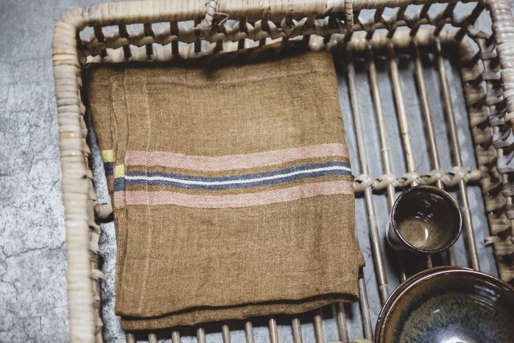Libeco Virginia servet - stripe