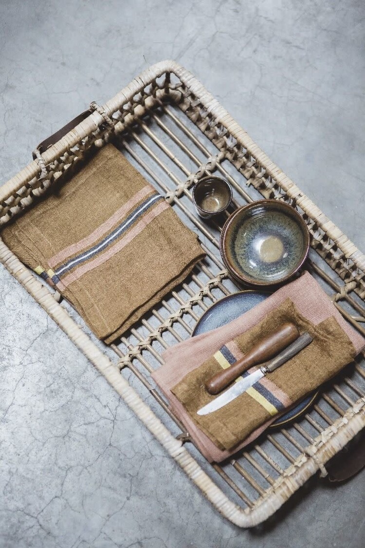 Libeco Virginia servet - stripe