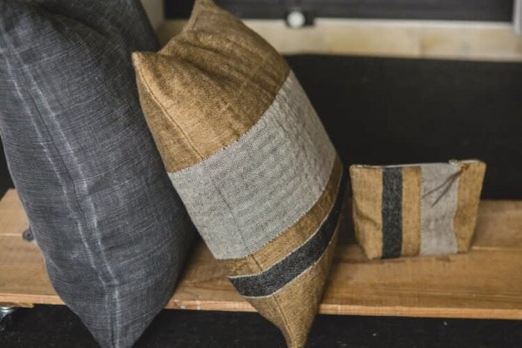 Libeco The Belgian pillow deco kussen - Nairobi