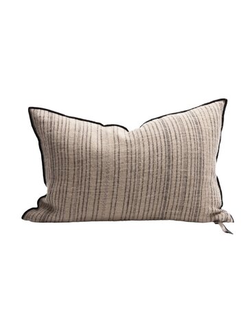 Maison de Vacances Cushion vice versa, canvas rustique byzance 300 - natural/noir