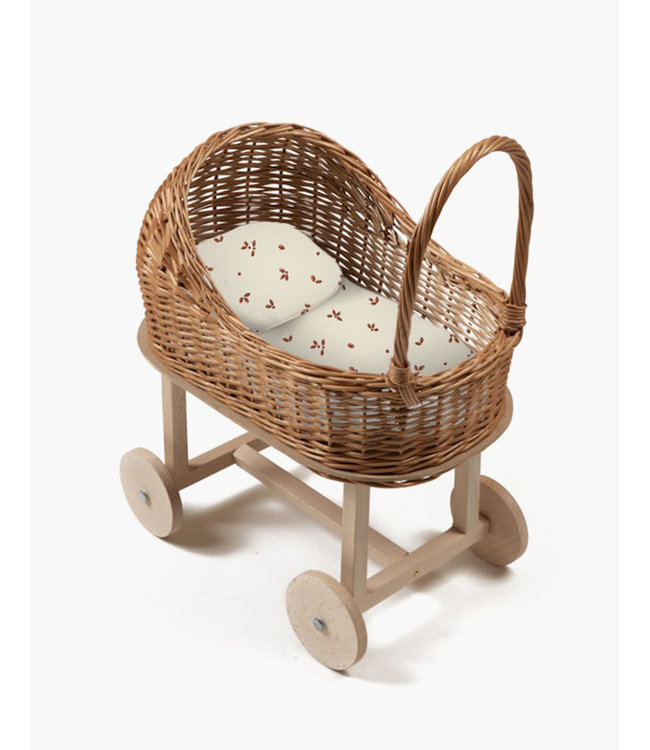 Minikane Elliot baby carriage for doll - végétal