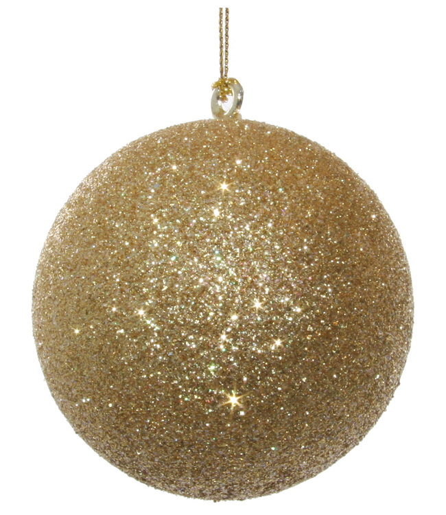 Glitter ball - gold