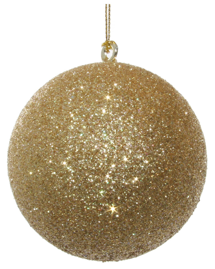 Glitter ball - gold