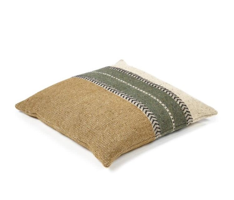 Libeco Montana deco cushion - gold - 63x63cm