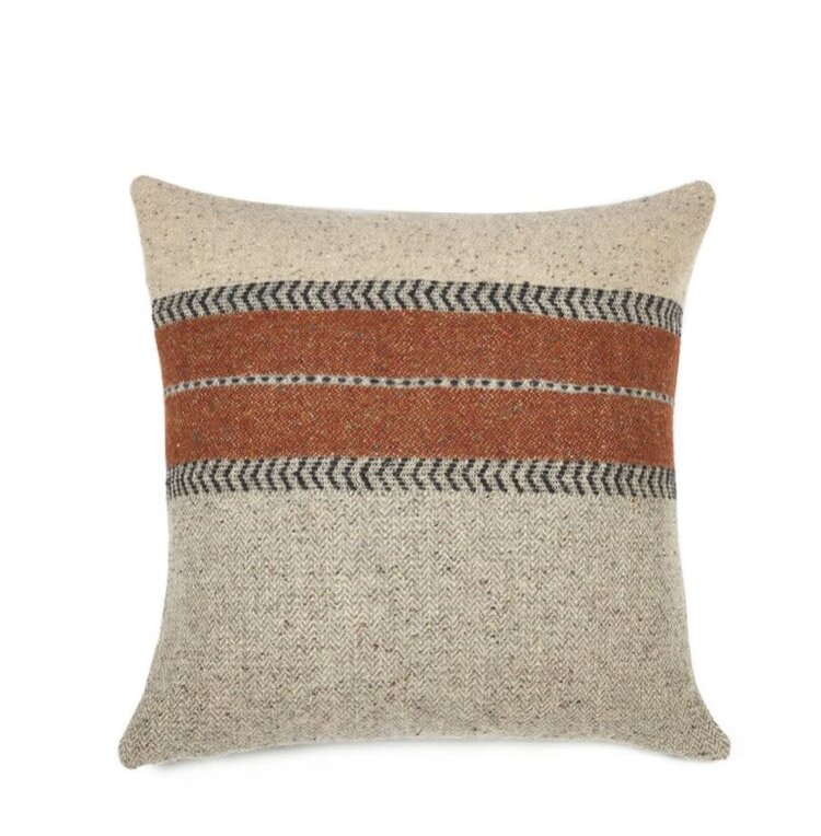 Libeco Montana deco cushion - grey - 63x63cm